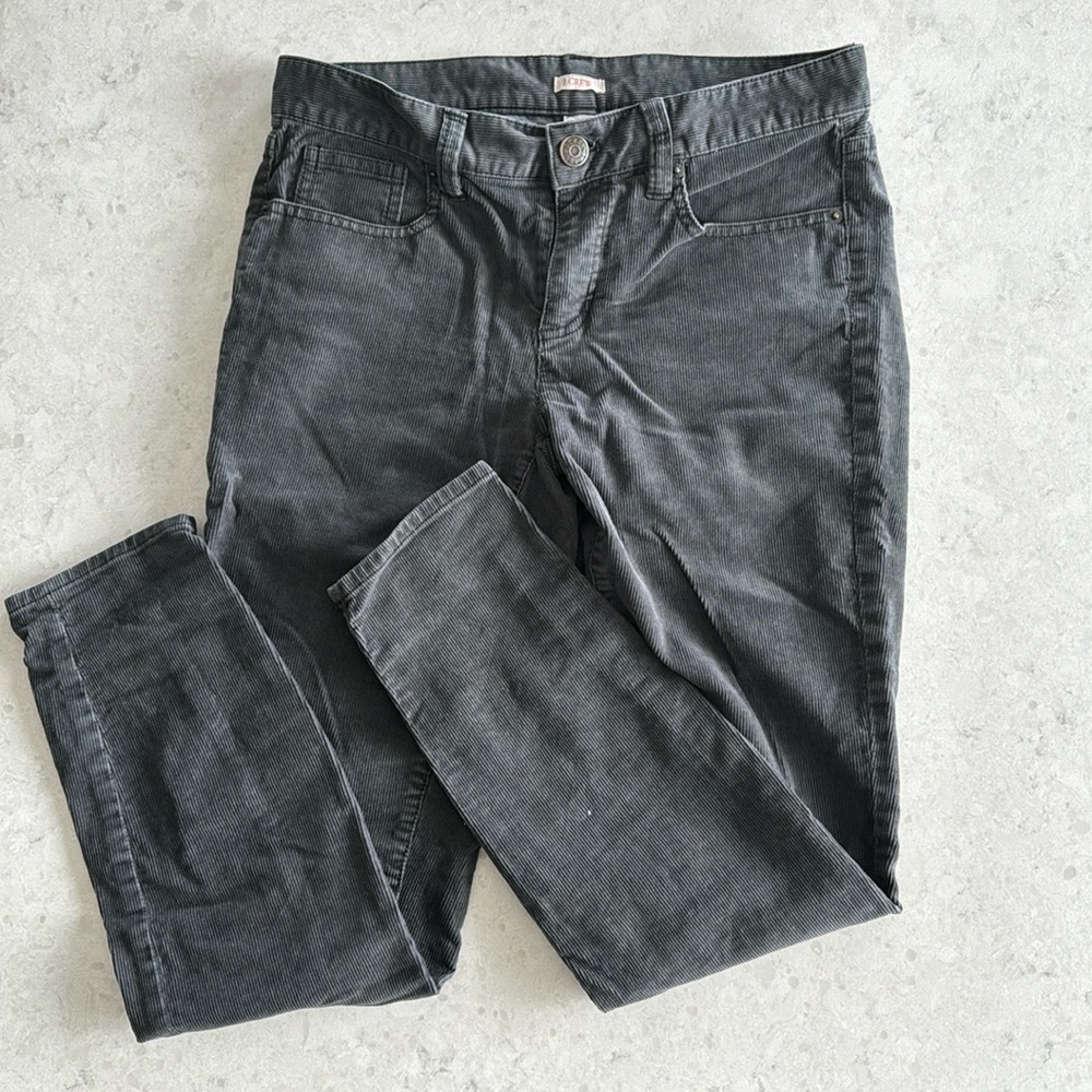 J crew toothpick corduroy size 27